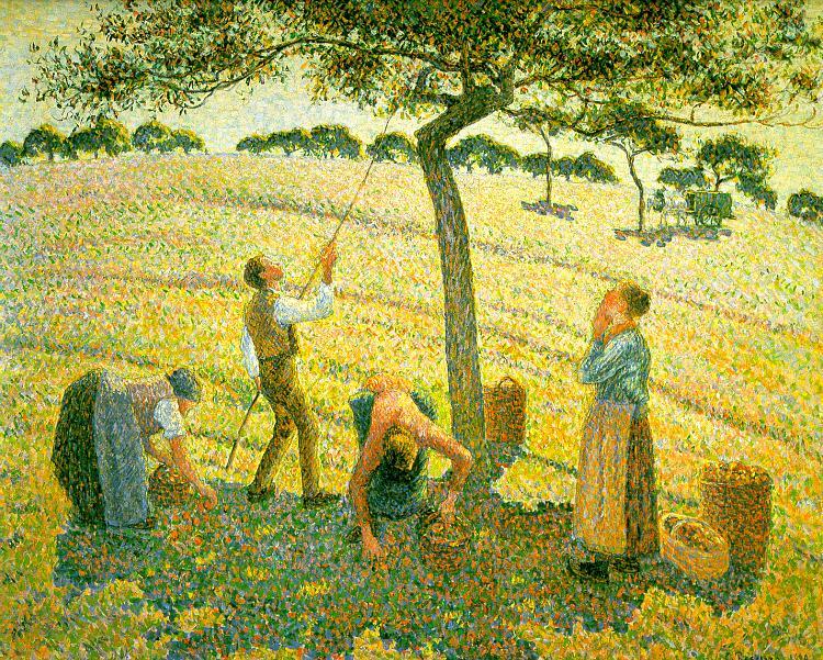  Apple Picking at Eragny sur Epte
